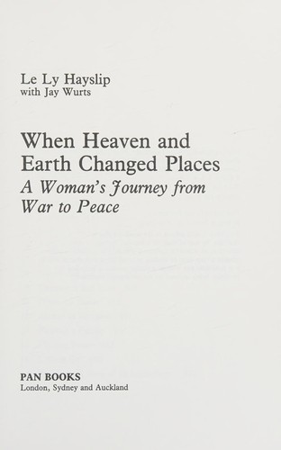 When heaven and earth changed places (1991, Pan Books)