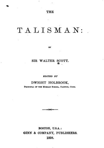 The Talisman (1898, Ginn & Company)