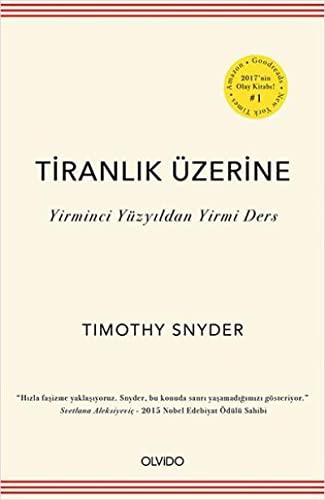 Tiranlık Üzerine (Paperback, 2017, Olvido Kitap)