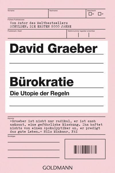 Bürokratie (German language, 2017, Goldmann)