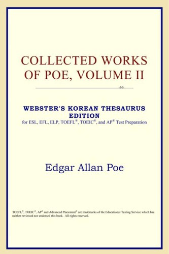 Collected Works of Poe, Volume II (Paperback, 2005, ICON Classics)