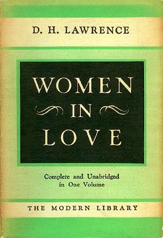 Women in love. (1922, Modern Library)