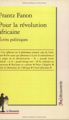 Pour la révolution africaine (Paperback, 2001, La Découverte)