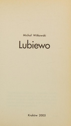 Lubiewo (Polish language, 2005, korporacja "ha!art")