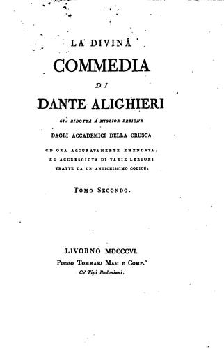 La Divina commedia (1806)