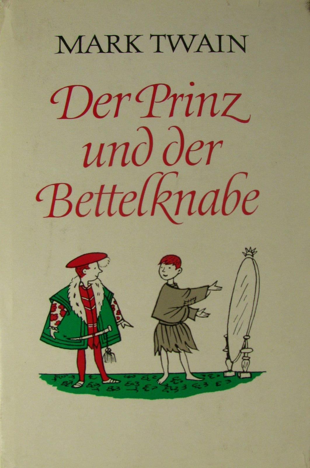 Der Prinz und der Bettelknabe (German language, 1965, Aufbau-Verlag)