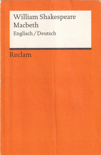 Macbeth (2012, Philipp Reclam jun. Stuttgart, Philipp Reclam Jun Verlag GmbH)