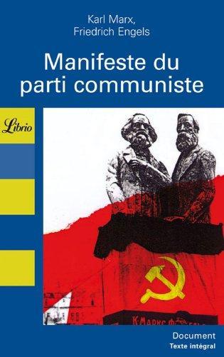 Manifeste du Parti communiste (French language, 1998)