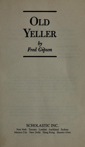 Old Yeller (EBook, 2009, Allen & Unwin Pty Ltd)