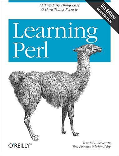 Learning Perl (2008)