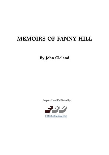 Memoirs of Fanny Hill (2008, EBD)