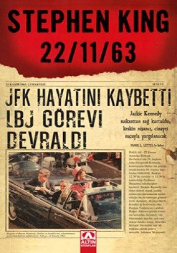 22/11/63 (Paperback, 2012, Altn Kitaplar, Altin)