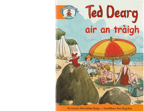 Ted Dearg air an tràigh (EBook, Scottish Gaelic language, Stòrlann)
