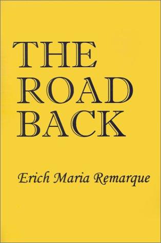 The Road Back (Paperback, 2002, Simon Publications)