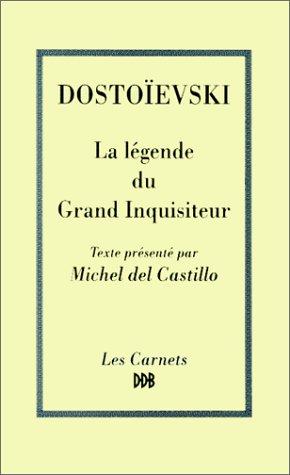 La Légende du Grand Inquisiteur (Paperback, 1993, Desclée De Brouwer)