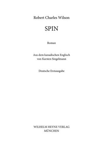 Spin (German language, 2008, Heyne)