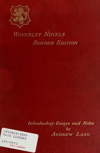 Waverley Novels (1894, John C. Nimmo)