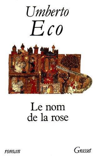 Le Nom de la rose (French language, 1990, Grasset)