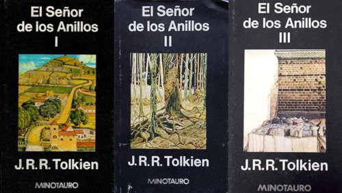 El Senor de los Anillos (3 volumes) I, II & III - La Cumunidad Del Anillo, Las Dos Torres, El Retorno Del Rey (Hardcover, Spanish language, 1980, Minotauro)