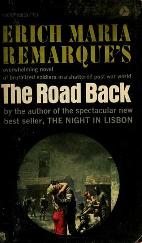 The road back (1959, Avon Books)