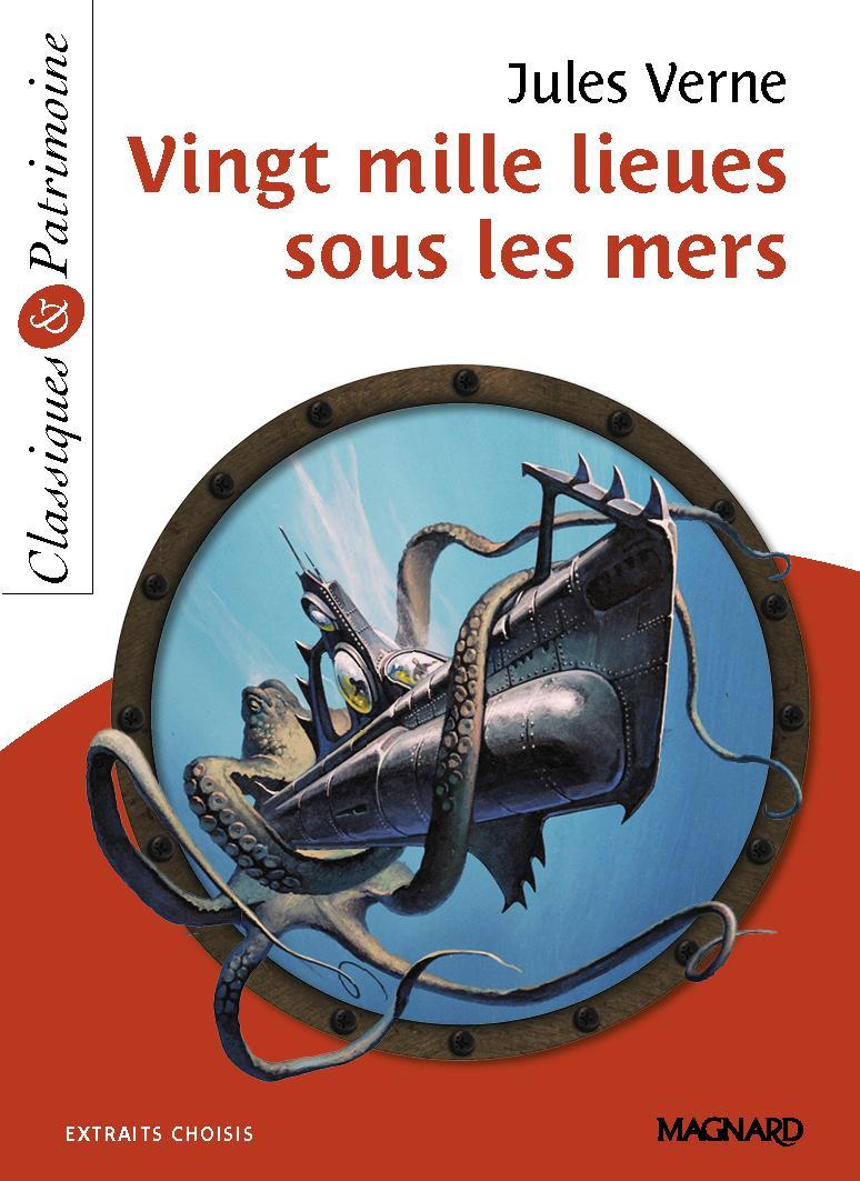 Vingt mille lieues sous les mers (French language, Magnard)