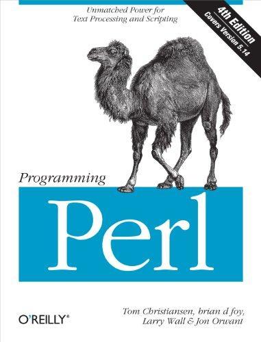Programming Perl (2012, O'Reilly)