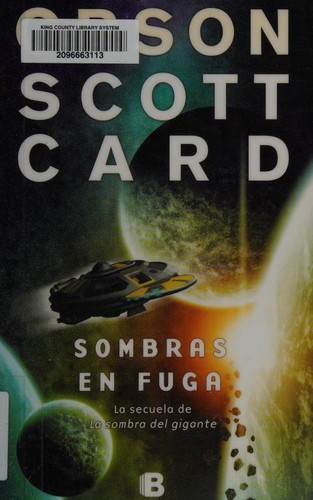 Sombras En Fuga Shadows In Flight (2012, Ediciones B)