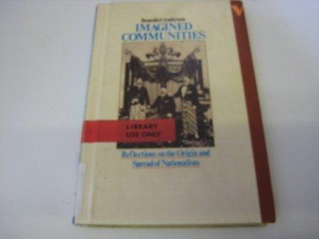 Imagined communities (1983, Verso)