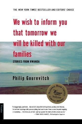 We Wish to Inform You That Tomorrow We Will Be Killed with Our Families (1999)