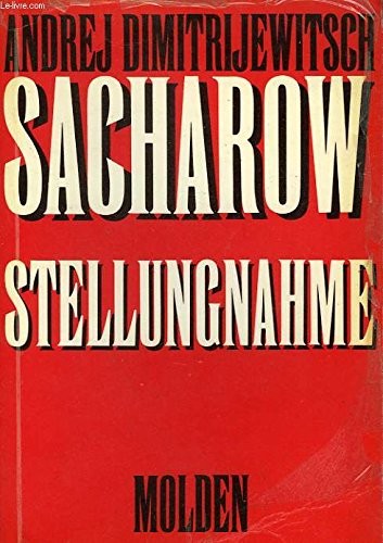 Stellungnahme (Hardcover, German language, 1974, Fritz Molden Verlag)