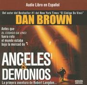 Angeles y Demonios (Spanish language, 2006, FonoLibro)