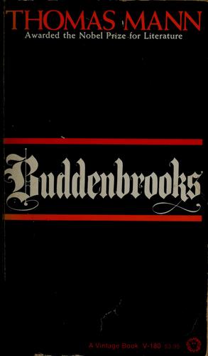 Buddenbrooks. (1961, Vintage Books)