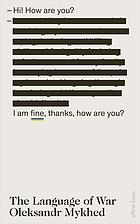 The Language of War (Allen Lane)