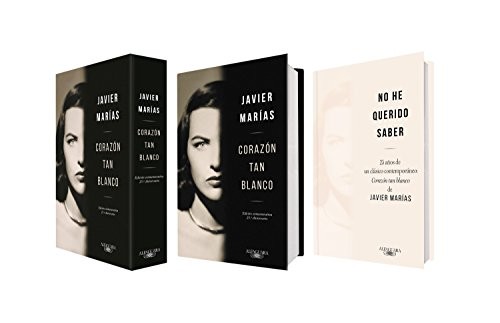 Corazón tan blanco / No he querido saber. Edicion Conmemorativo (Hardcover, 2017, DEBOLSILLO)