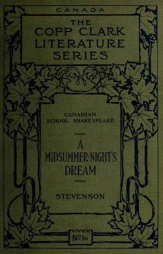 Shakespeare's A Midsummer-Night's Dream (1918, Copp, Clark Company Limited)