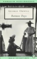 Burmese days (1986, Secker & Warburg)