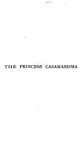 The princess Casamassima (1948, MacMillan)