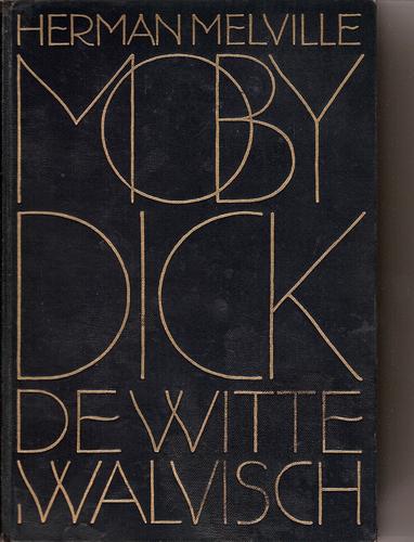 Moby Dick, of De witte walvisch (Dutch language, 1929, Querido)