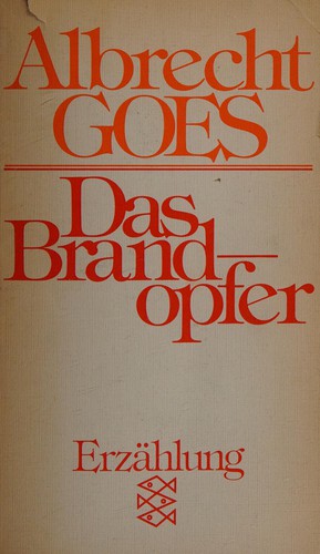 Das Brandopfer (Paperback, German language, 1995, Fischer Taschenbuch Verlag)