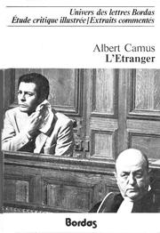 L' étranger (French language, 1980, Bordas)